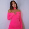 VESTIDO FLUEO + CHOCKER - Imagen 3