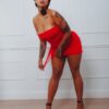 VESTIDO MARBELLA RED - Imagen 2