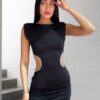 VESTIDO DIAMOND HOMBRERAS - Imagen 4