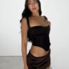 corset print black - Imagen 2